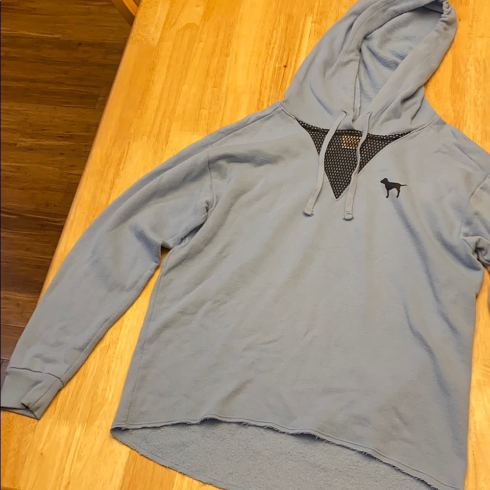 Blue sweatshirt